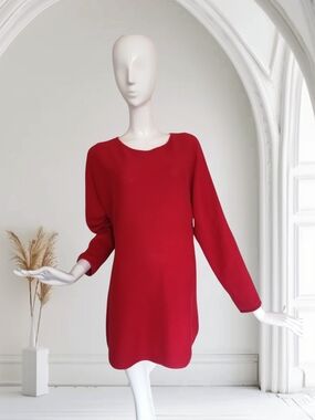 Michael Kors Red Long Sleeve Sweater XL